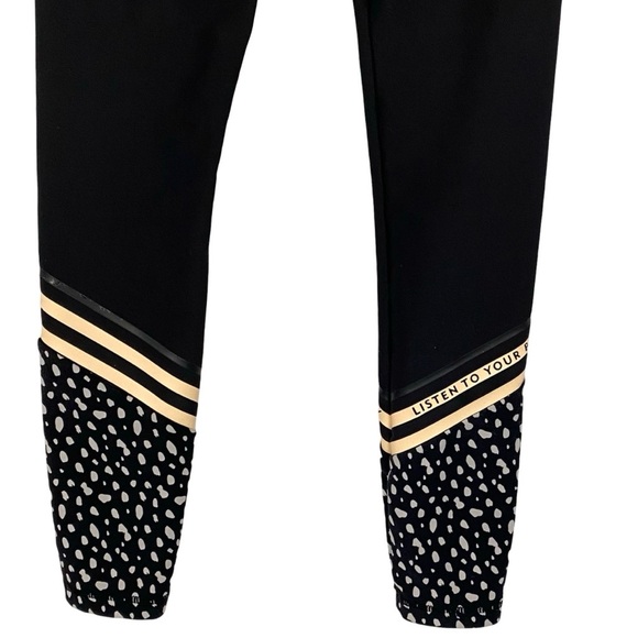 Sarah’s Day x White Fox Active Leggings Womens Size Small SD X WFA Tights Black - Picture 5 of 13